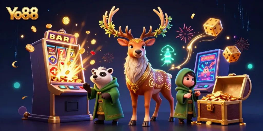 Engage with Yo88, experience exciting slot adventures and magical gameplay