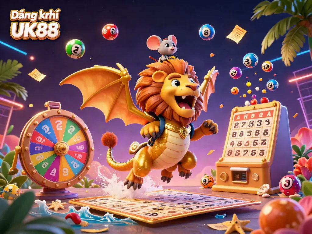 Play the exciting lottery game with Đăng ký UK88 and immerse yourself in vibrant action!